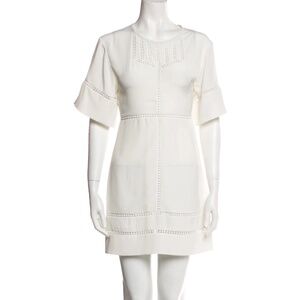 Iro White Mini Dress